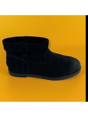 NEW UGG $130 Josefene Women's Black Cuff Booties SIZE 8.5